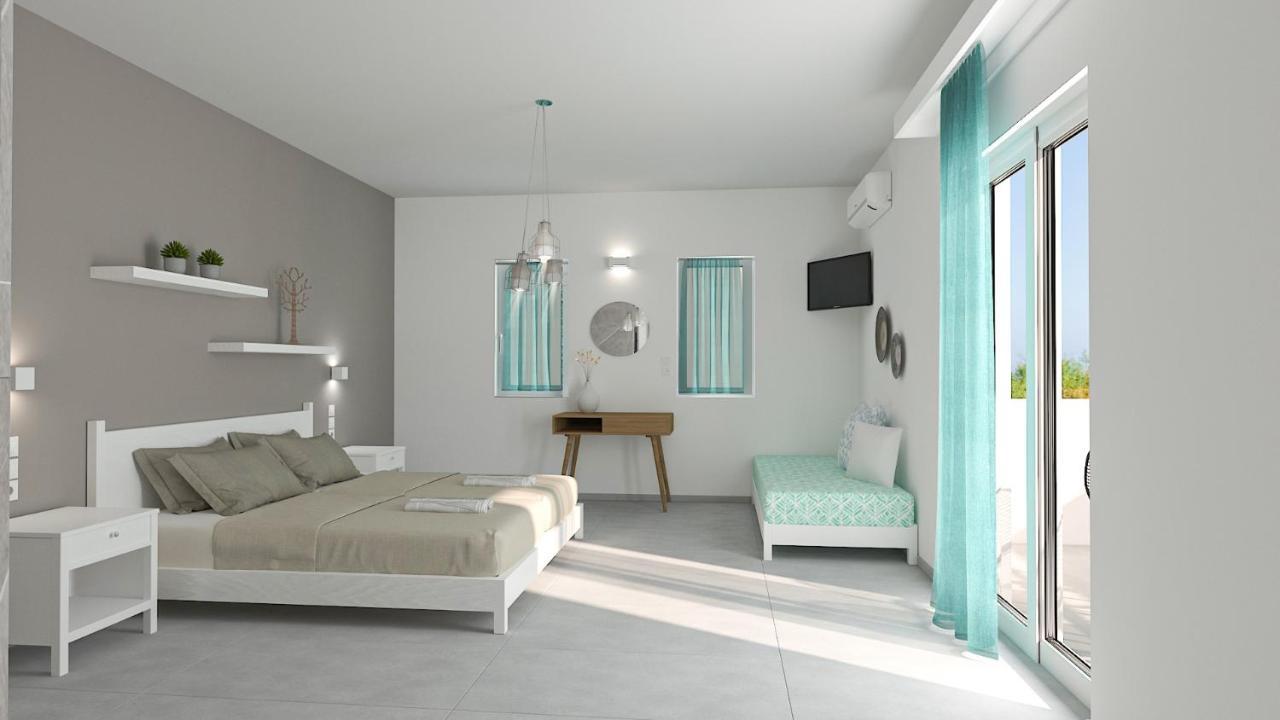 Ninemia Beach Hotel & Suites Agia Marina Buitenkant foto