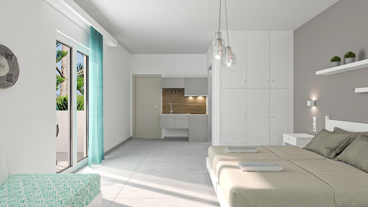 Ninemia Beach Hotel & Suites Agia Marina Buitenkant foto