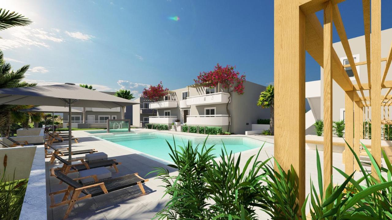 Ninemia Beach Hotel & Suites Agia Marina Buitenkant foto