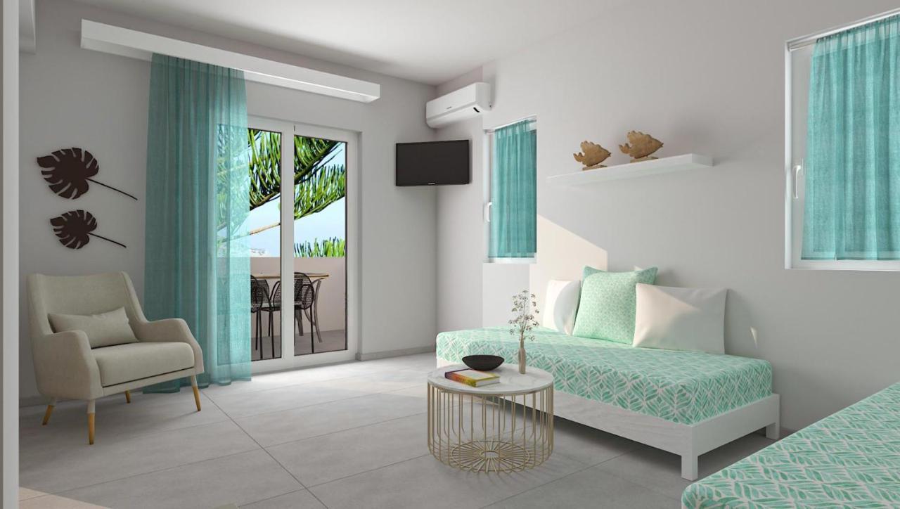 Ninemia Beach Hotel & Suites Agia Marina Buitenkant foto