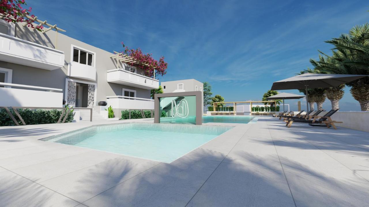 Ninemia Beach Hotel & Suites Agia Marina Buitenkant foto